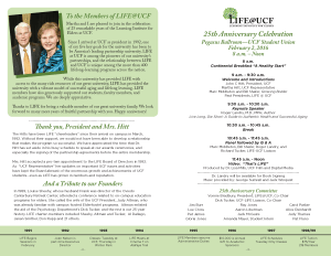 life 25 program page 2-3